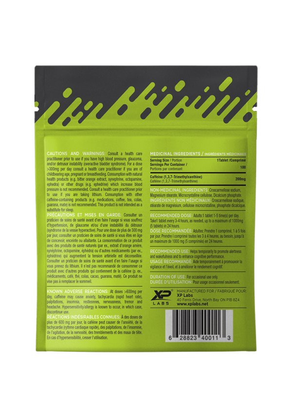 Caffeine 200mg (100 Tablets) - Image 4